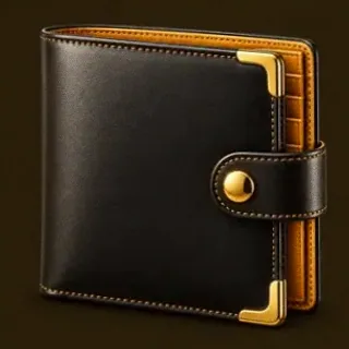 Leather bifold wallet — Richard